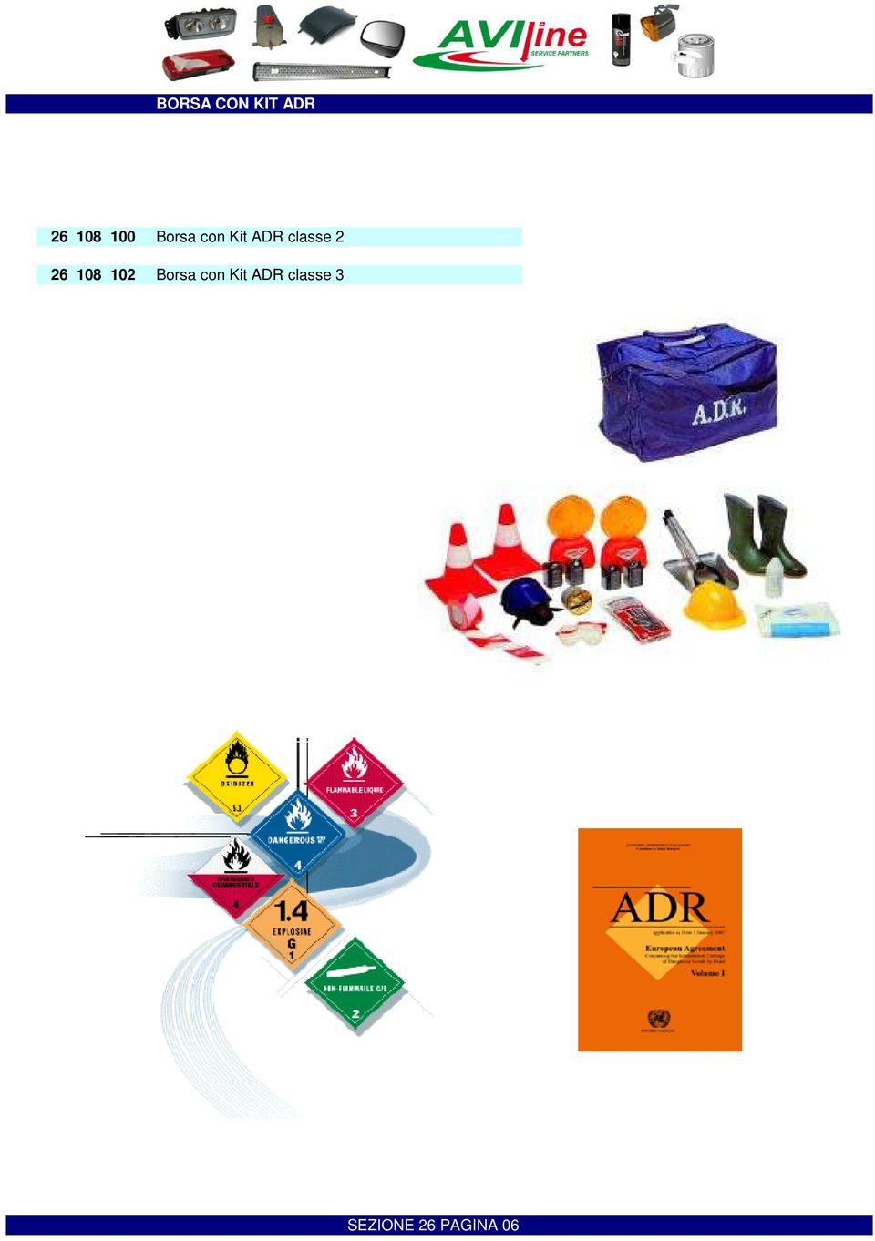 26 108 102 Borsa con Kit ADR