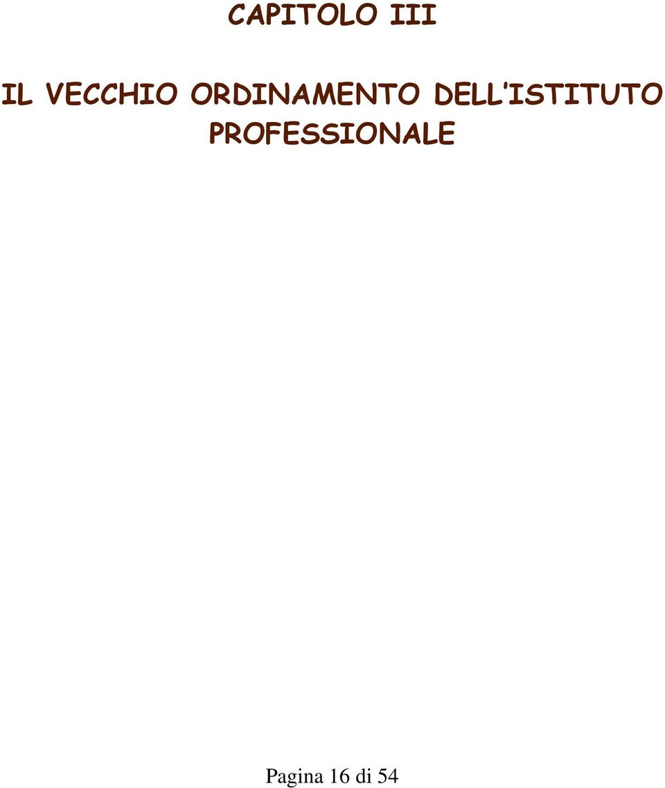 DELL ISTITUTO