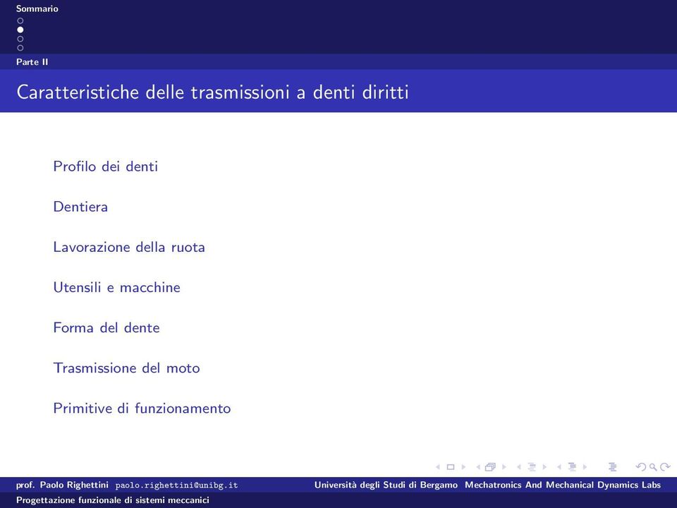 Dentiera Lavorazione della ruota Utensili e