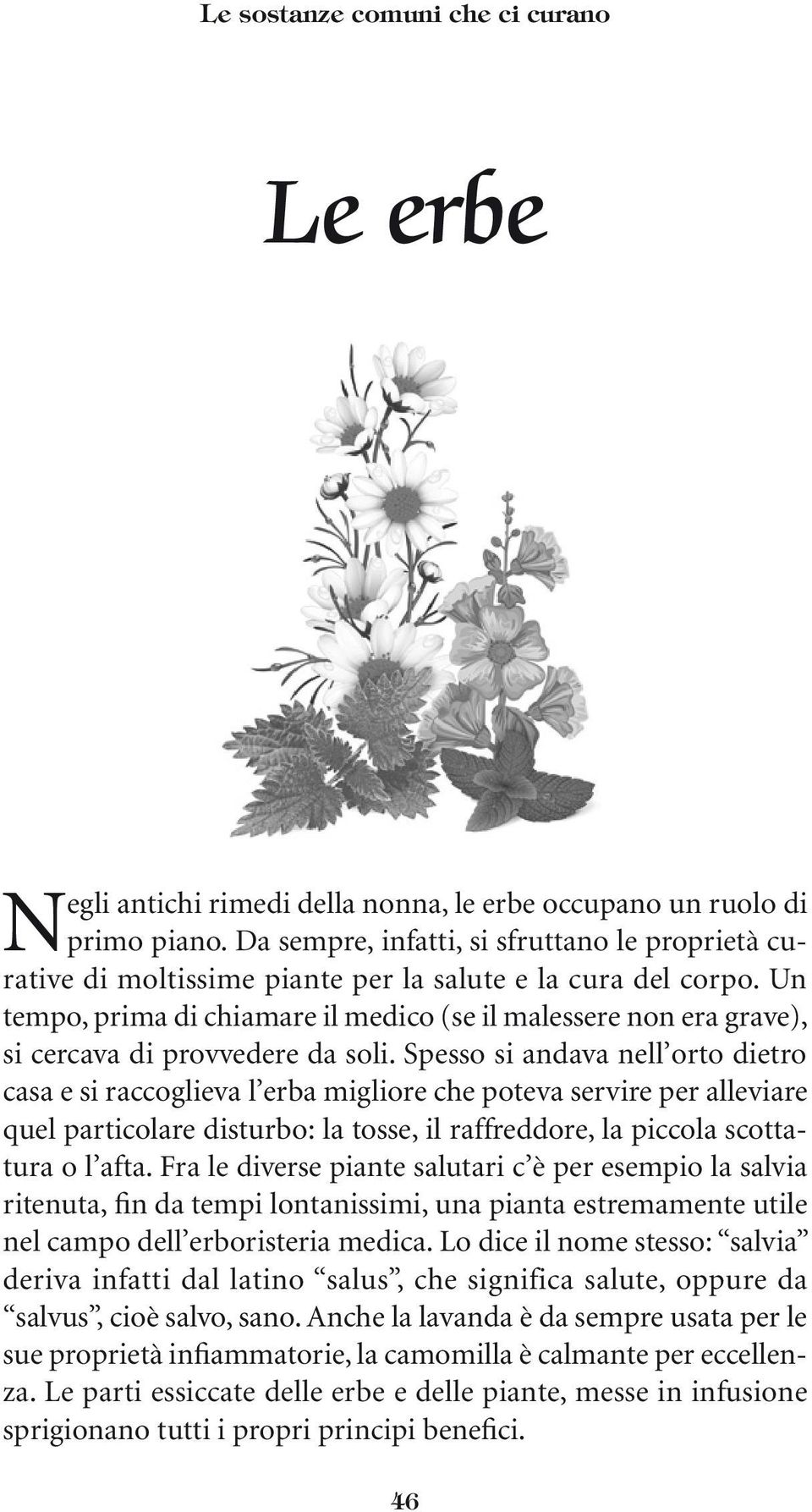 Un tempo, prima di chiamare il medico (se il malessere non era grave), si cercava di provvedere da soli.