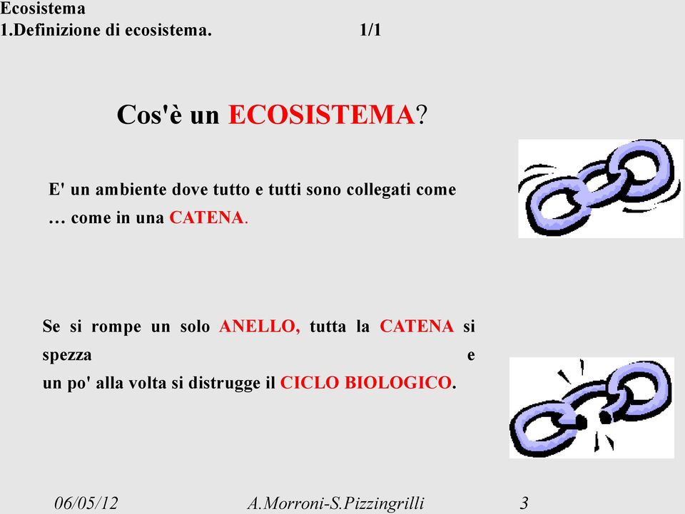 E' un ambiente dove tutto e tutti sono collegati come come in