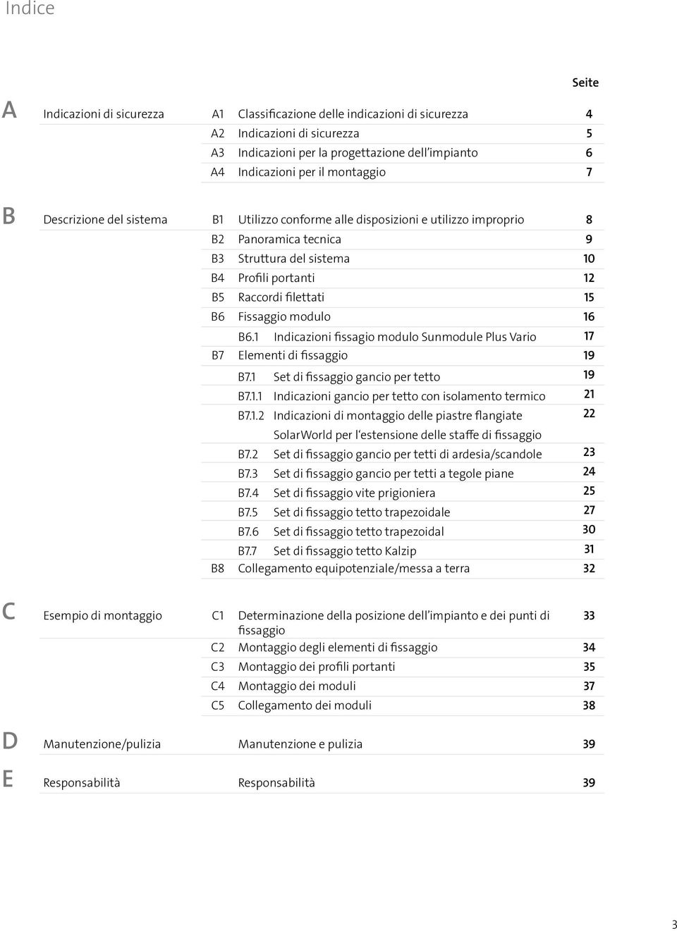 B6 Fissaggio modulo 16