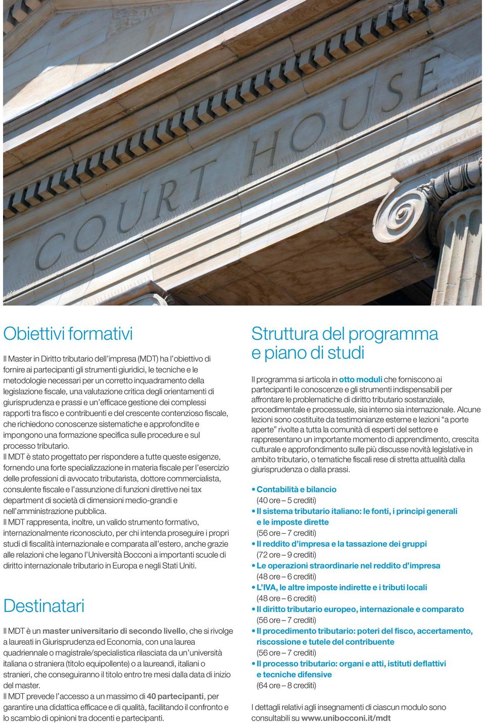 contenzioso fiscale, che richiedono conoscenze sistematiche e approfondite e impongono una formazione specifica sulle procedure e sul processo tributario.