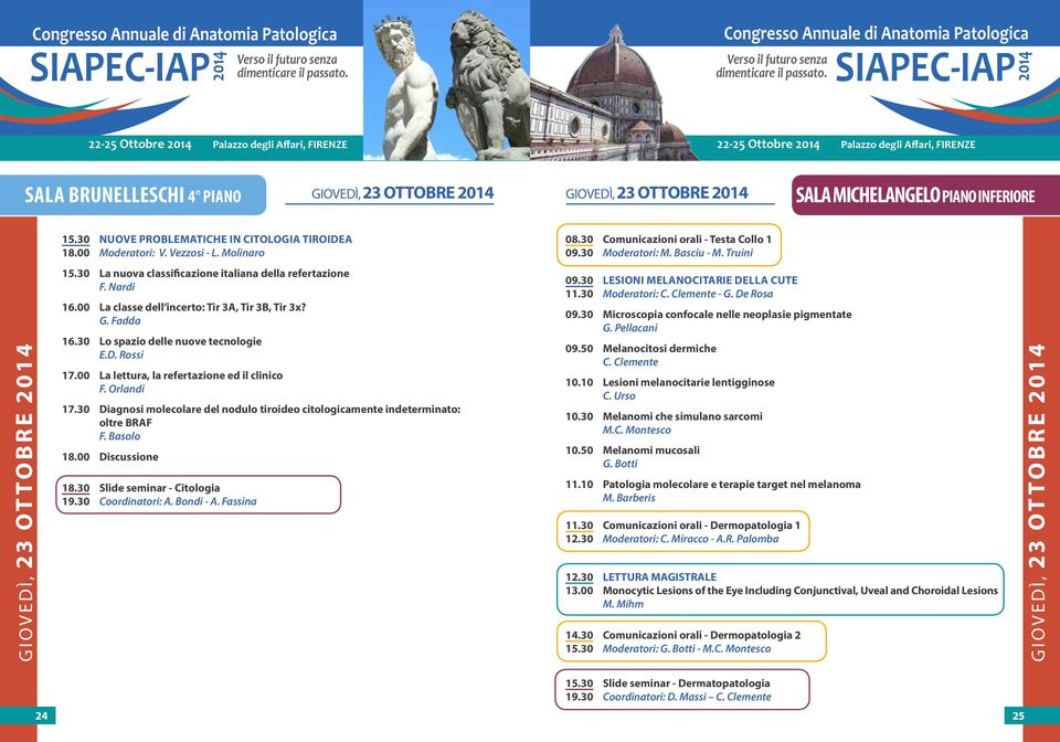 30 La nuova classificazione italiana della refertazione F. Nardi 16.00 La classe dell incerto: Tir 3A, Tir 3B, Tir 3x? G. Fadda 16.30 Lo spazio delle nuove tecnologie E.D. Rossi 17.