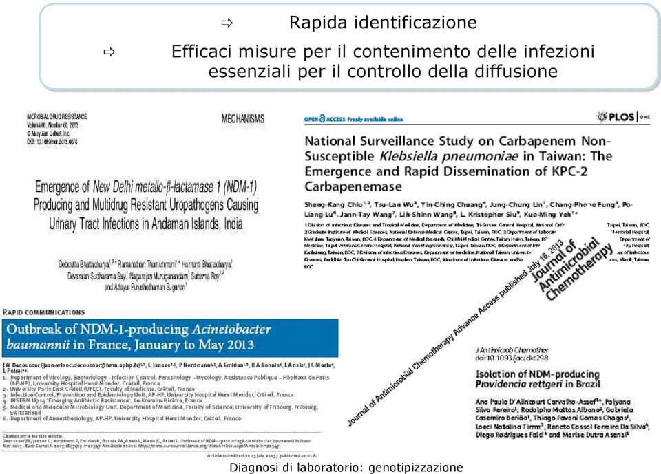 contenimento delle infezioni