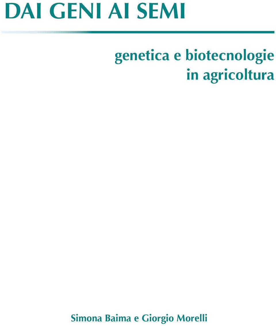 biotecnologie in