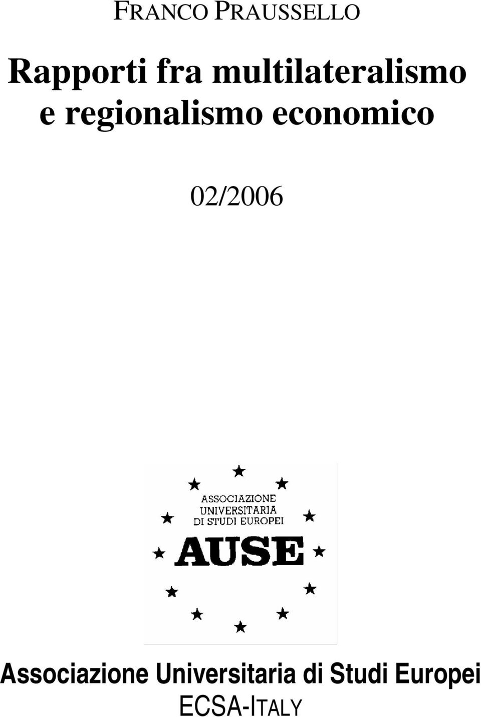 economico 02/2006 Associazione