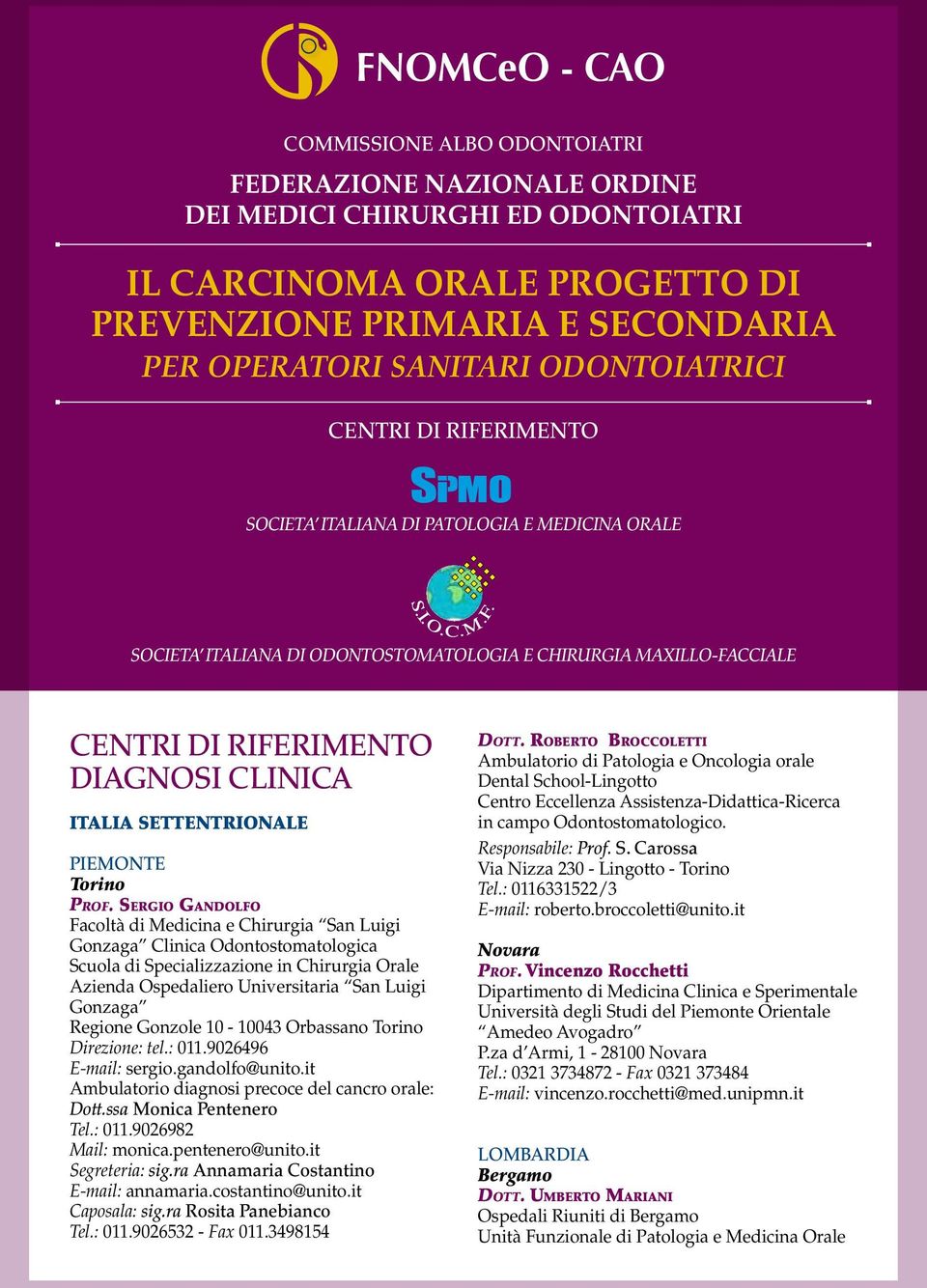 Settentrionale Piemonte Torino Pr o f.