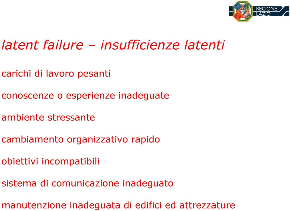 cambiamento organizzativo rapido obiettivi incompatibili sistema