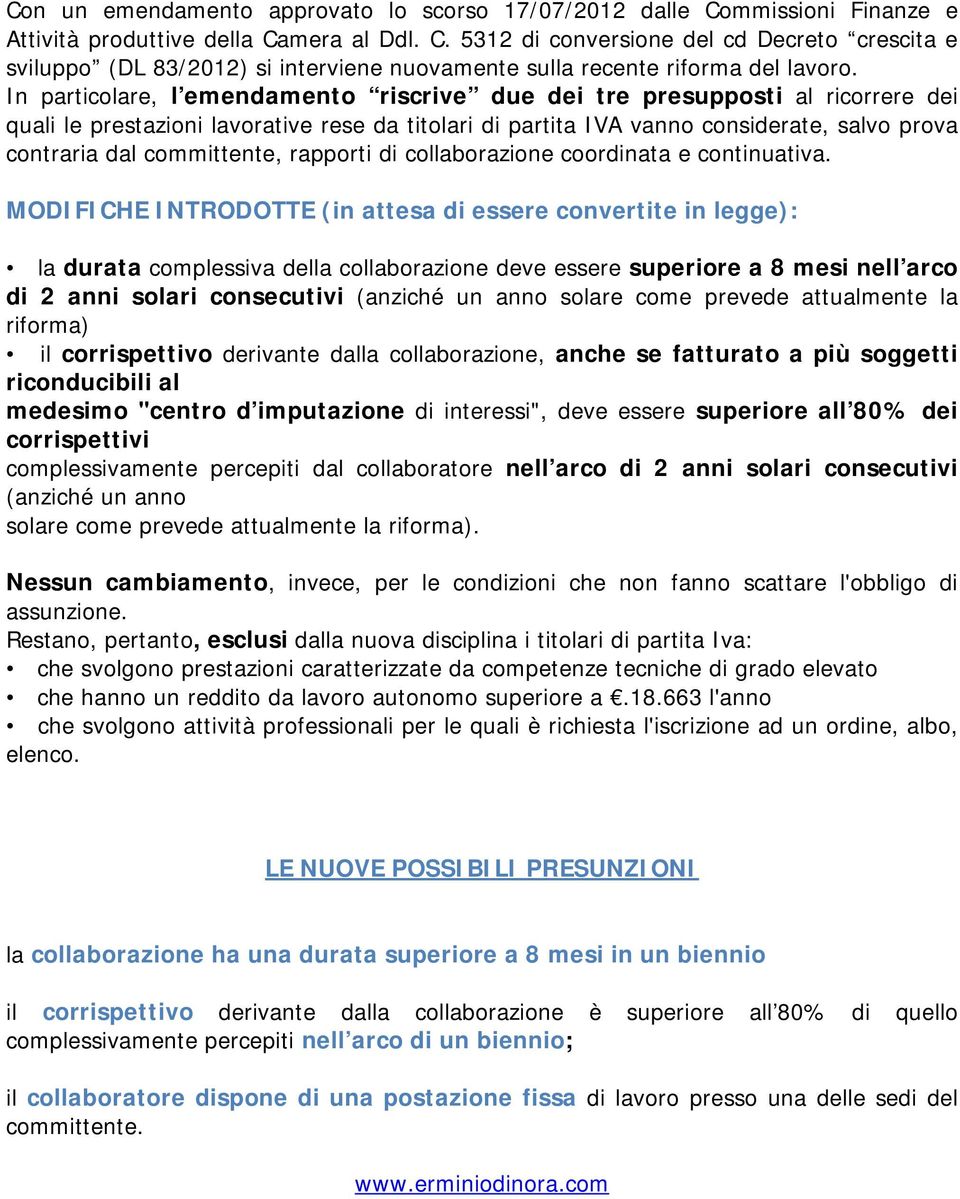 committente, rapporti di collaborazione coordinata e continuativa.