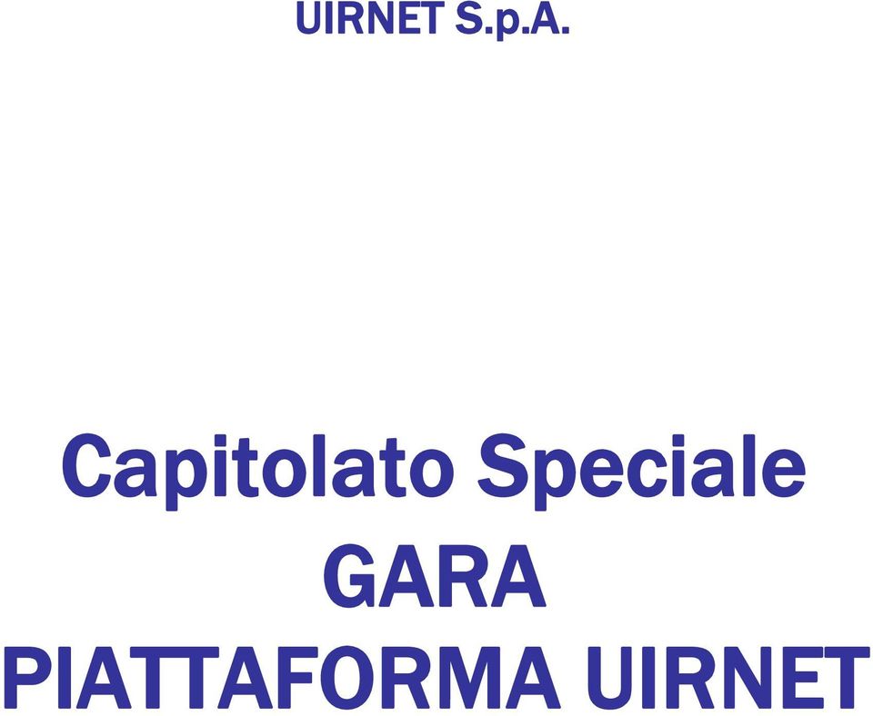 Speciale GARA