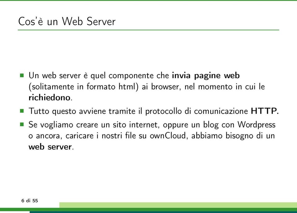 Tutto questo avviene tramite il protocollo di comunicazione HTTP.