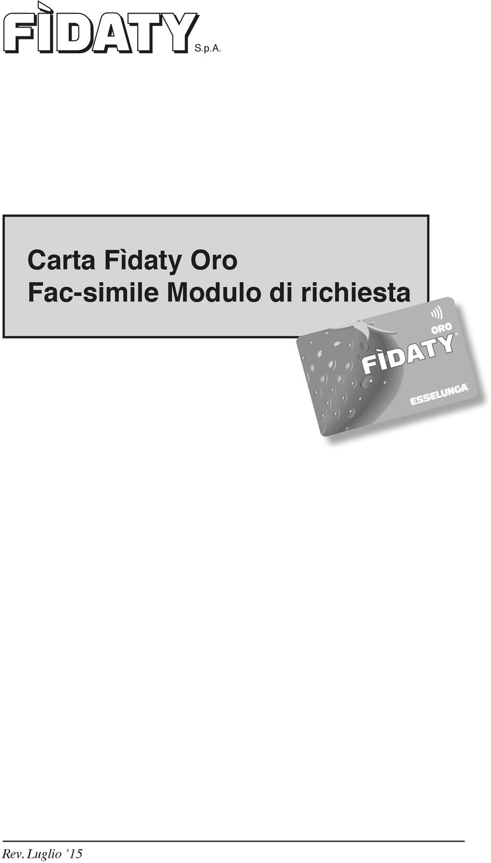 Fac-simile Modulo