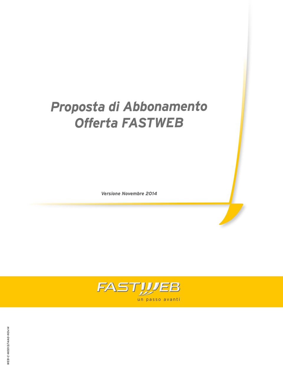 Offerta FASTWEB