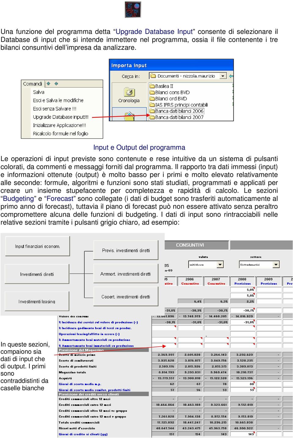 Il rapporto tra dati immessi (input) e informazioni ottenute (output) è molto basso per i primi e molto elevato relativamente alle seconde: formule, algoritmi e funzioni sono stati studiati,