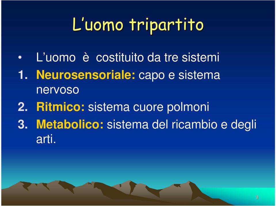Neurosensoriale: capo e sistema nervoso 2.
