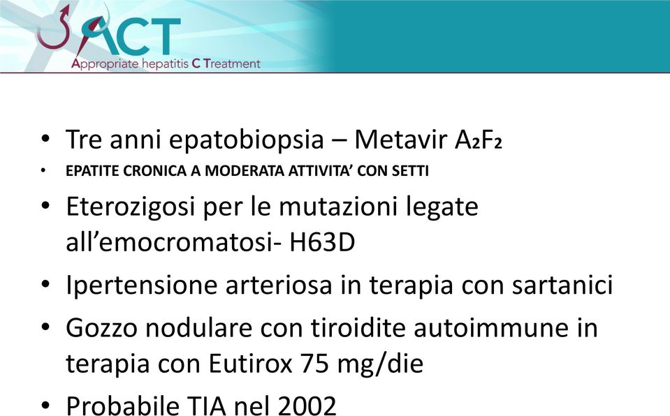 Ipertensione arteriosa in terapia con sartanici Gozzo nodulare con