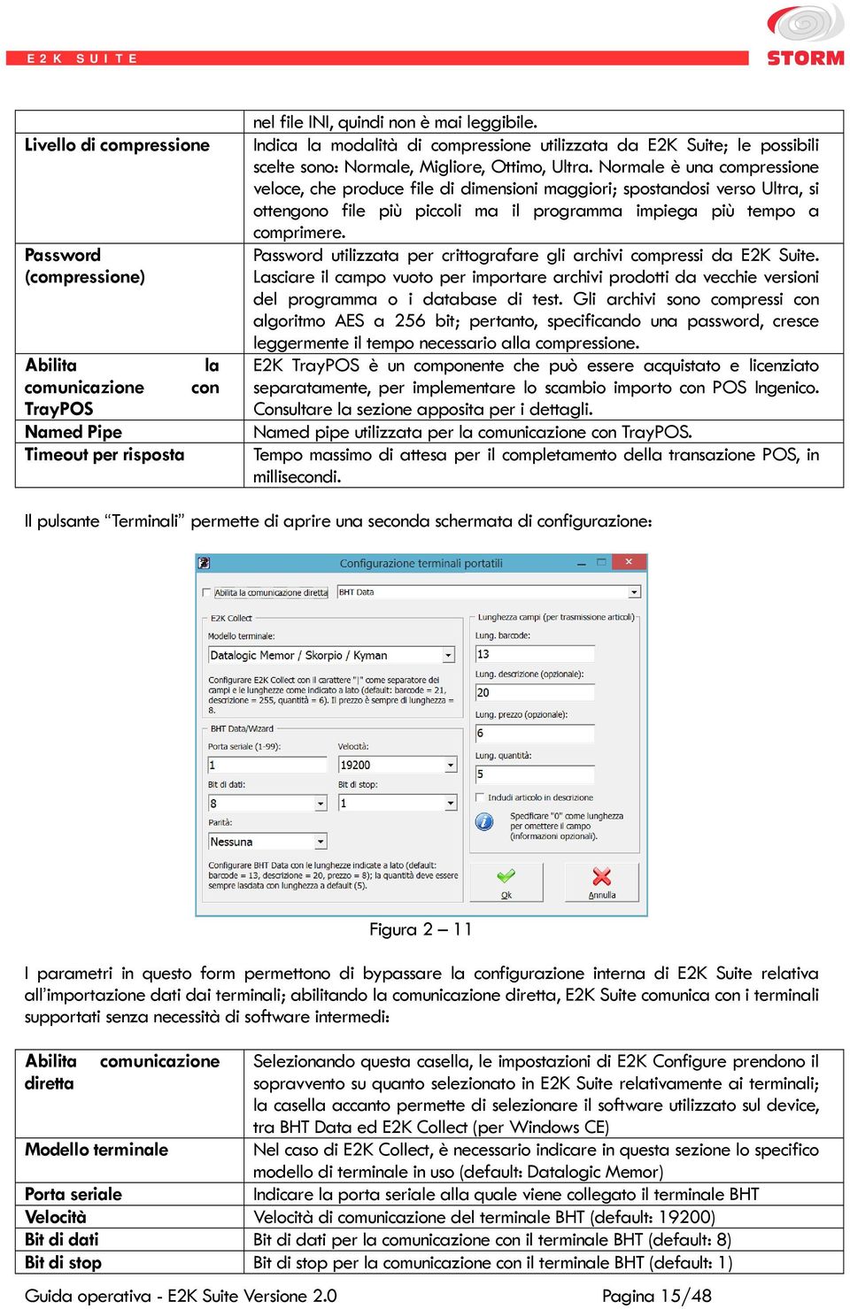 Normale è una compressione veloce, che produce file di dimensioni maggiori; spostandosi verso Ultra, si ottengono file più piccoli ma il programma impiega più tempo a comprimere.