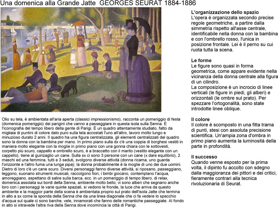 Le forme Le figure sono quasi in forma geometrica, come appare evidente nella vicinanza della donna centrale alla figura di un cilindro.