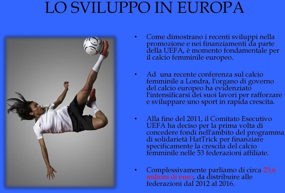 sport in rapida crescita.