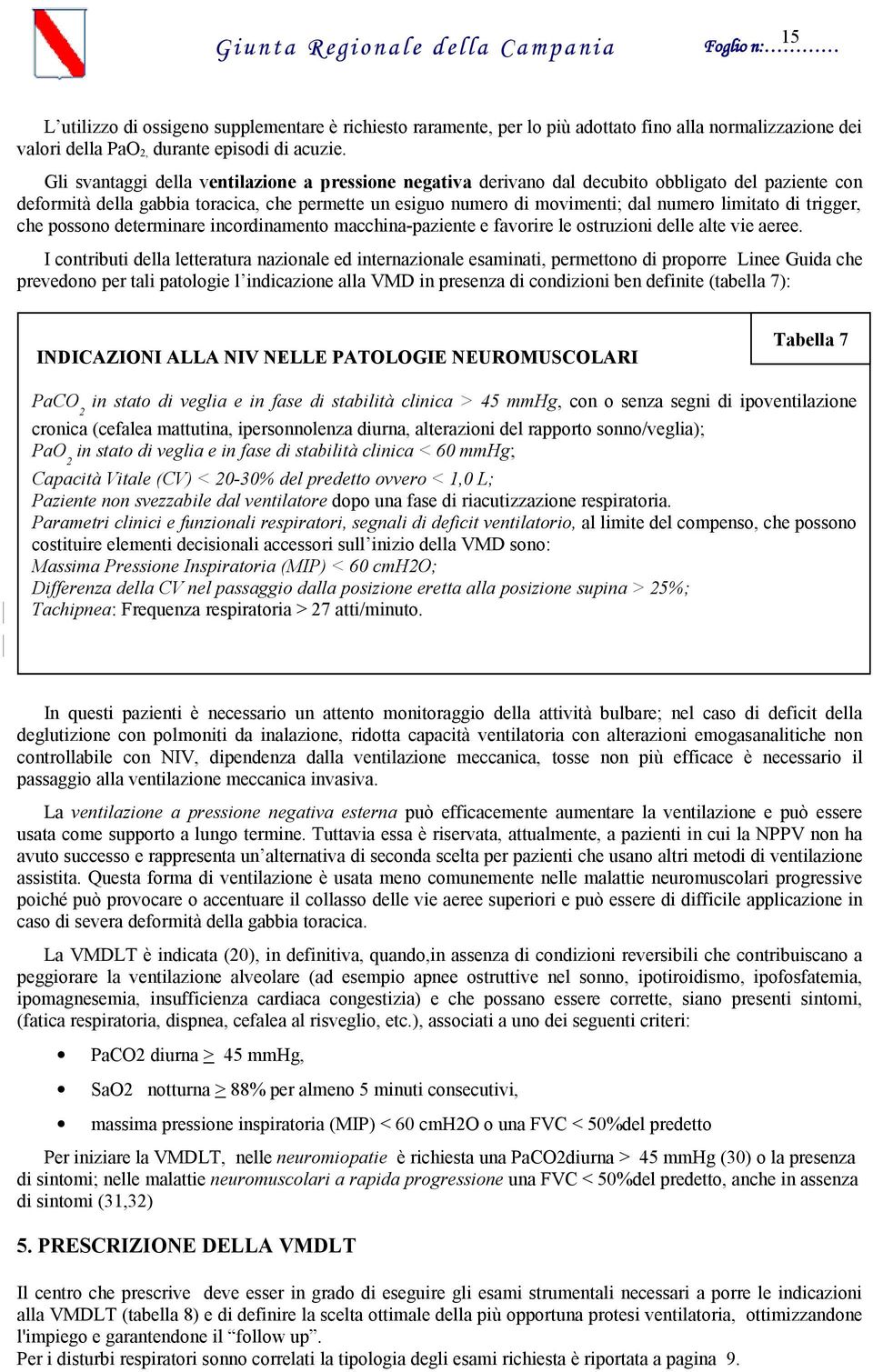 di trigger, che possono determinare incordinamento macchina-paziente e favorire le ostruzioni delle alte vie aeree.