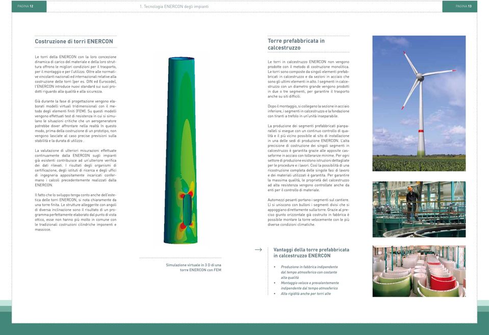 condizioni per il trasporto, per il montaggio e per l utilizzo. Oltre alle normative vincolanti nazionali ed internazionali relative alla costruzione delle torri (per es.