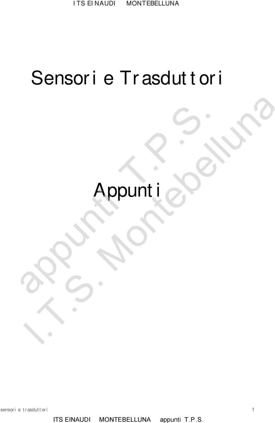 Appunti