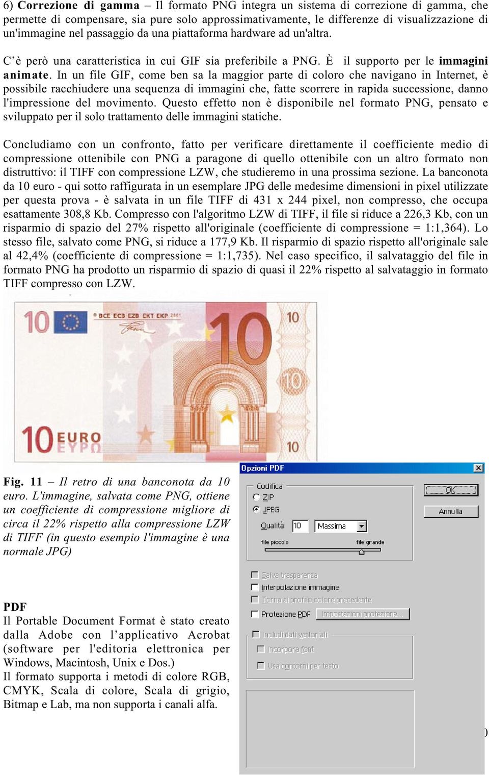 In un file GIF, come ben sa la maggior parte di coloro che navigano in Internet, è possibile racchiudere una sequenza di immagini che, fatte scorrere in rapida successione, danno l'impressione del