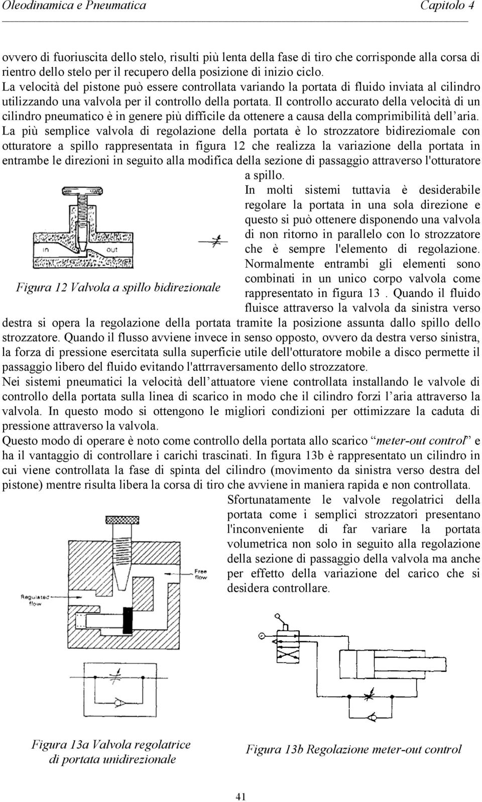 Il controllo accurato della velocità di un cilindro pneumatico è in genere più difficile da ottenere a causa della comprimibilità dell aria.