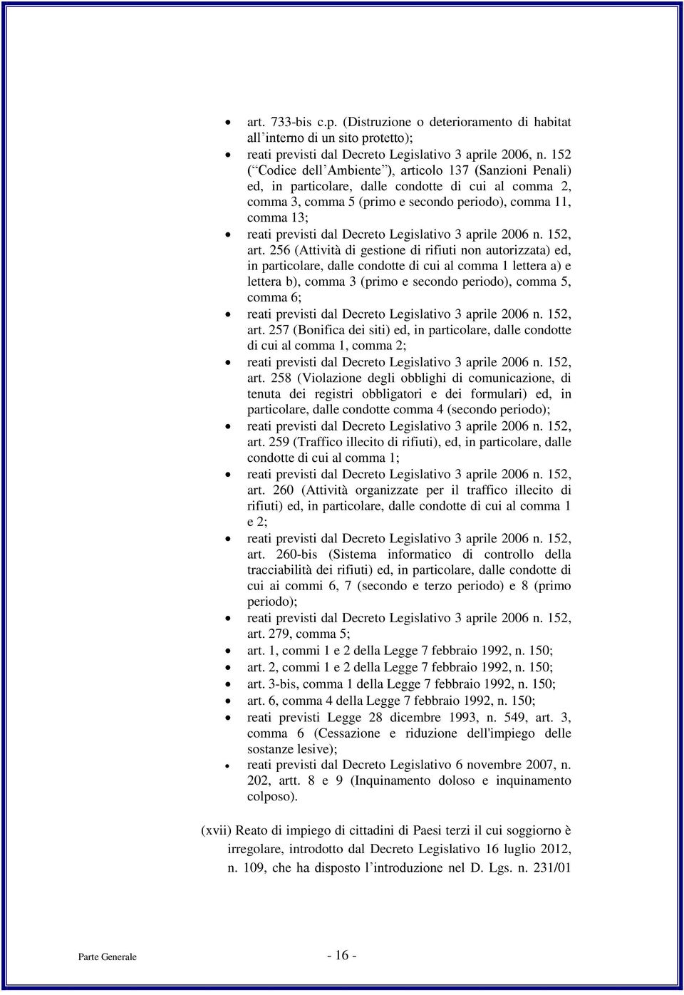 Decreto Legislativo 3 aprile 2006 n. 152, art.