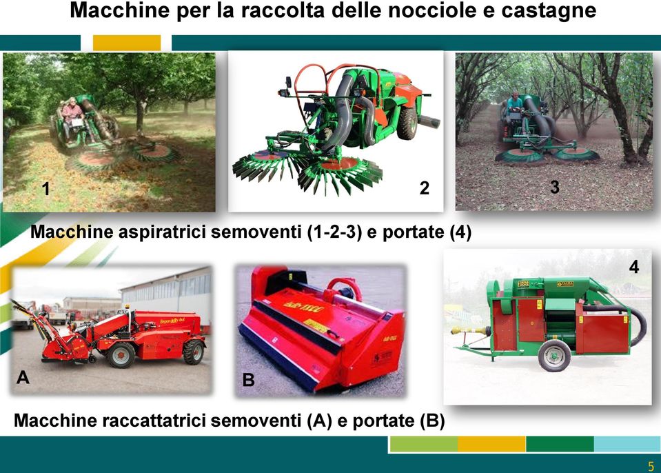 aspiratrici semoventi (1-2-3) e