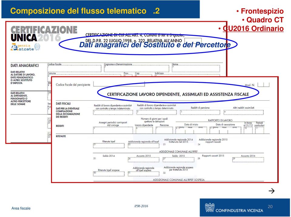 2 Frontespizio Quadro CT CU2016