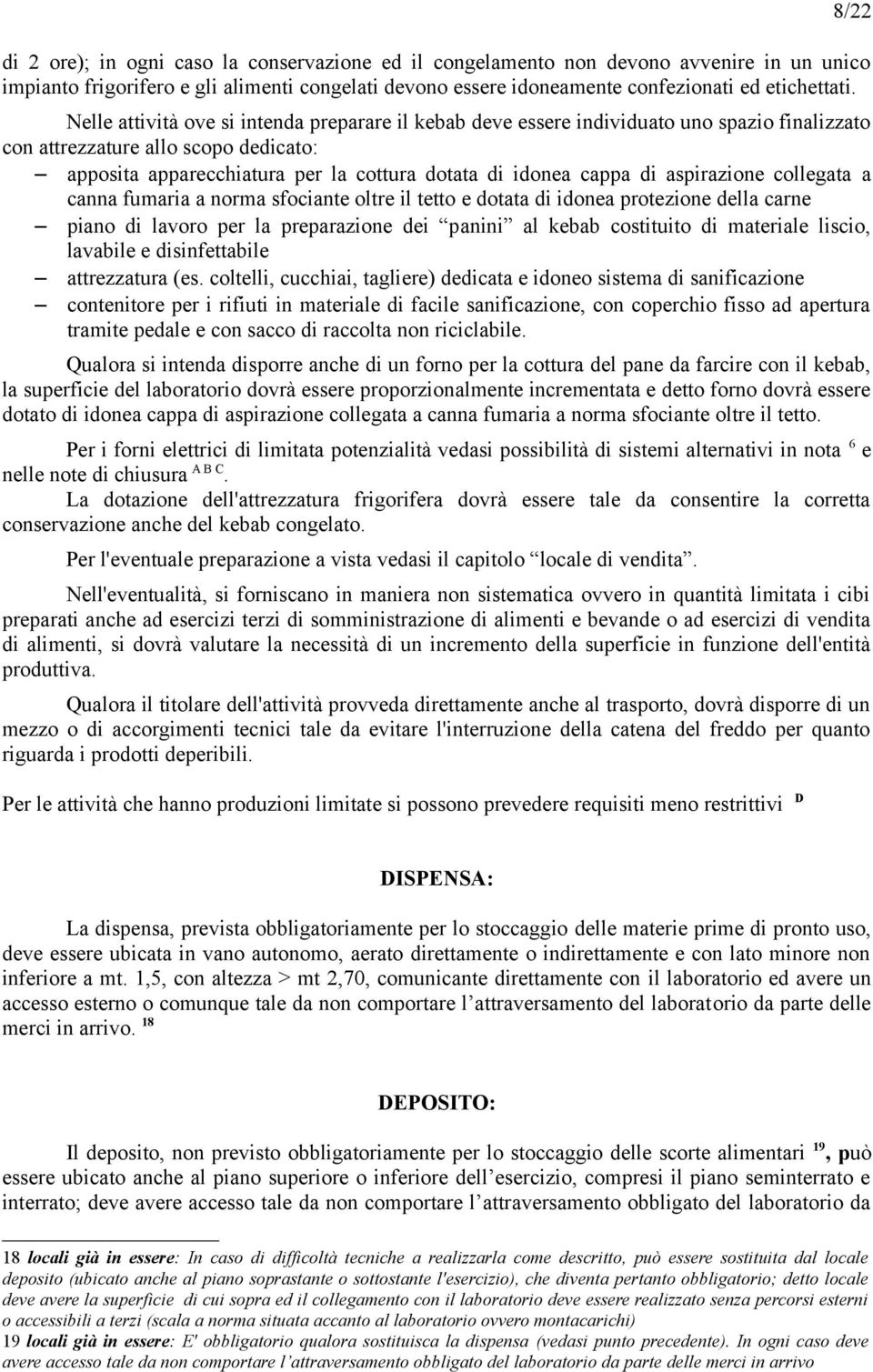 cappa di aspirazione collegata a canna fumaria a norma sfociante oltre il tetto e dotata di idonea protezione della carne piano di lavoro per la preparazione dei panini al kebab costituito di