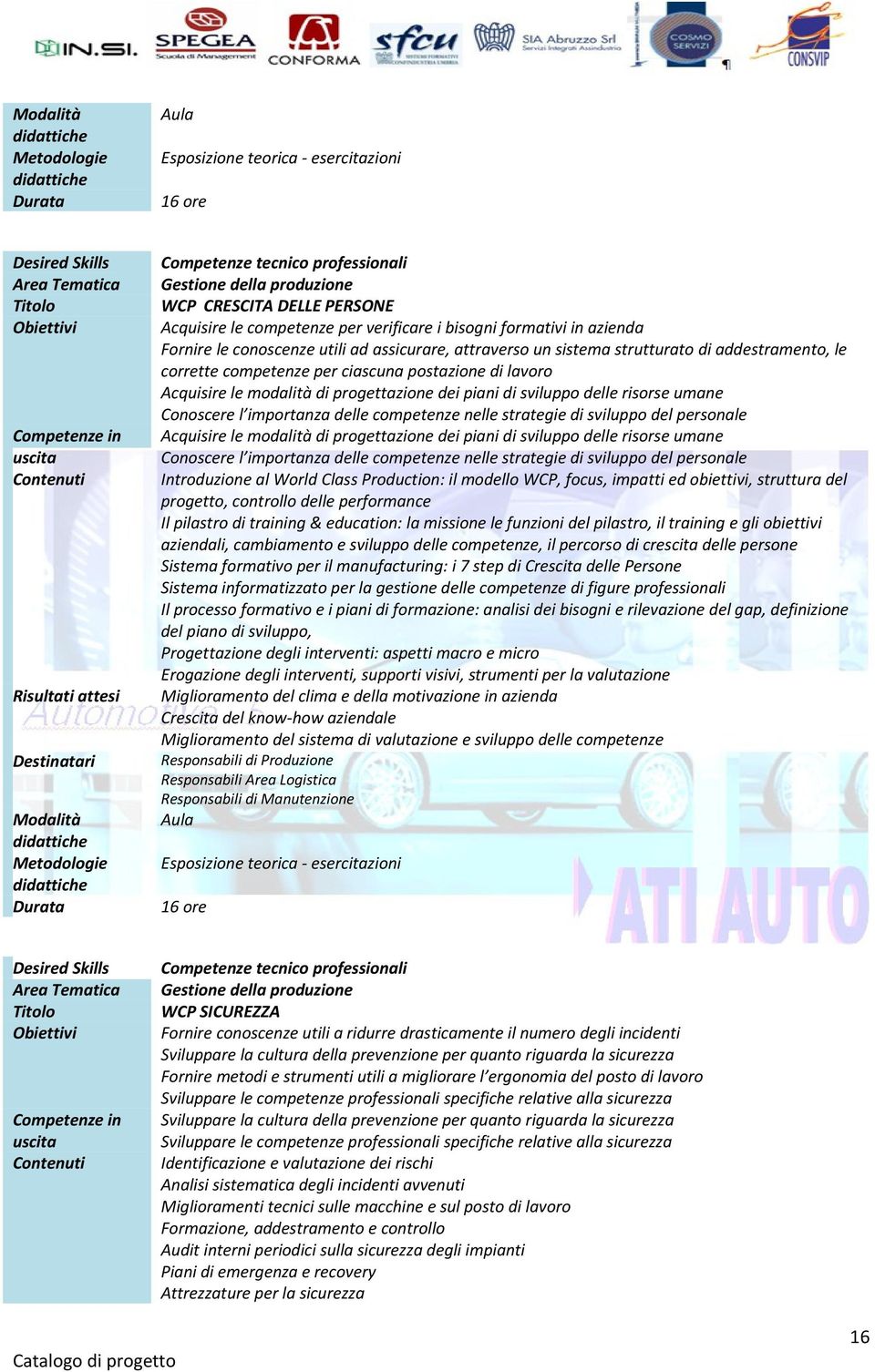 nelle strategie di sviluppo del personale Acquisire le modalità di progettazione dei piani di sviluppo delle risorse umane Conoscere l importanza delle competenze nelle strategie di sviluppo del