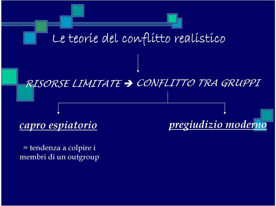 GRUPPI capro espiatorio pregiudizio