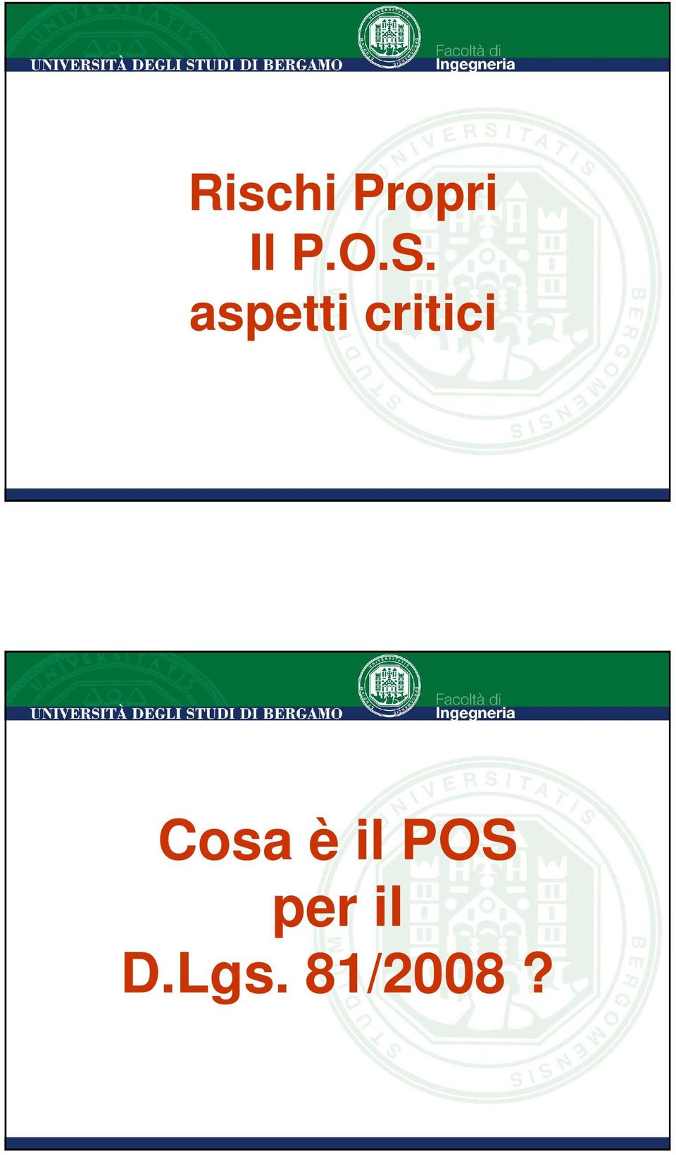 critici Cosa è il