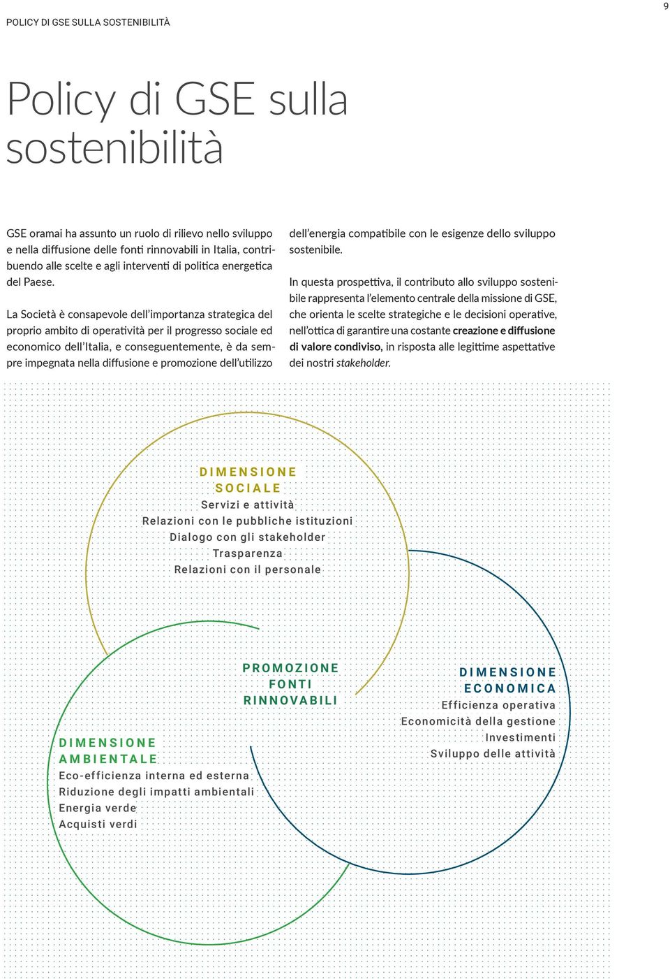 La Società è consapevole dell importanza strategica del proprio ambito di operatività per il progresso sociale ed economico dell Italia, e conseguentemente, è da sempre impegnata nella diffusione e