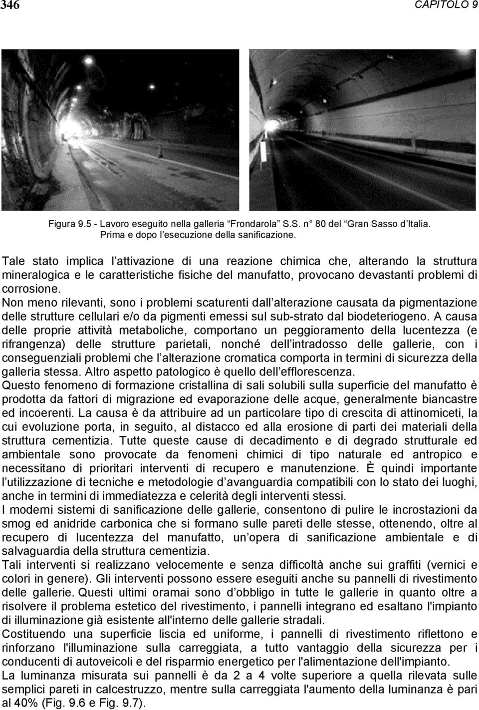 Non meno rilevanti, sono i problemi scaturenti dall alterazione causata da pigmentazione delle strutture cellulari e/o da pigmenti emessi sul sub-strato dal biodeteriogeno.