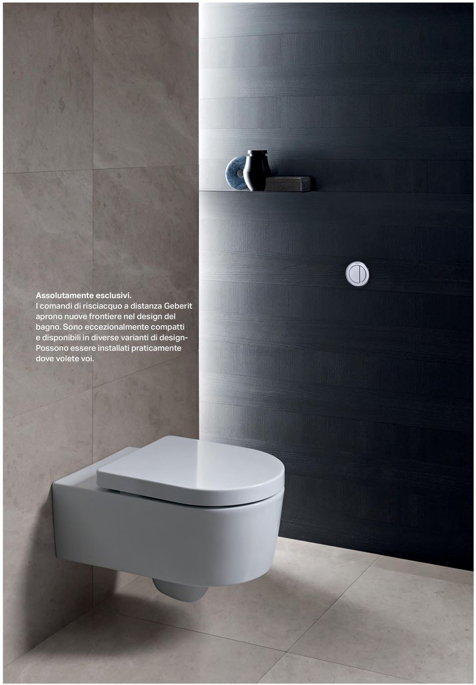 frontiere nel design del bagno.