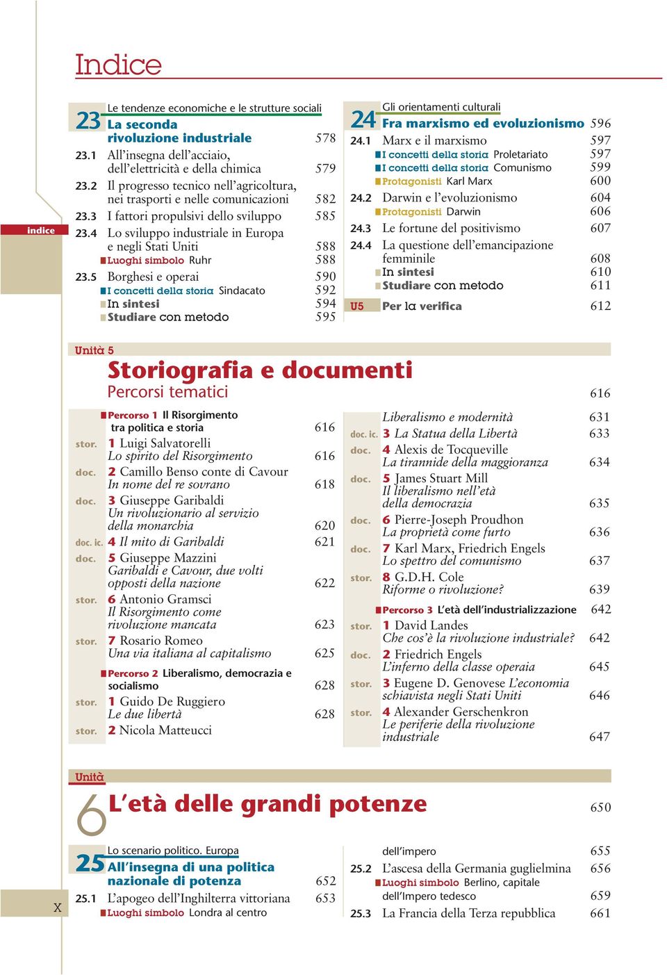 4 Lo sviluppo industriale in Europa e negli Stati Uniti 588 Luoghi simbolo Ruhr 588 23.