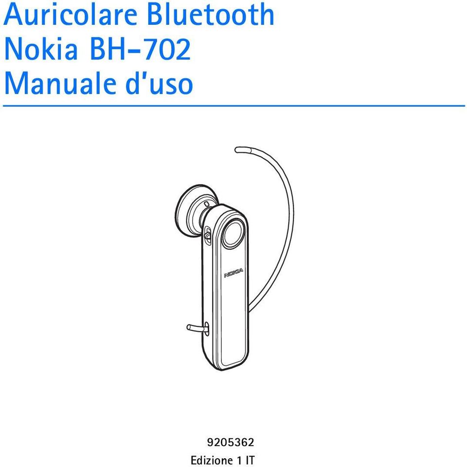 BH-702 Manuale d