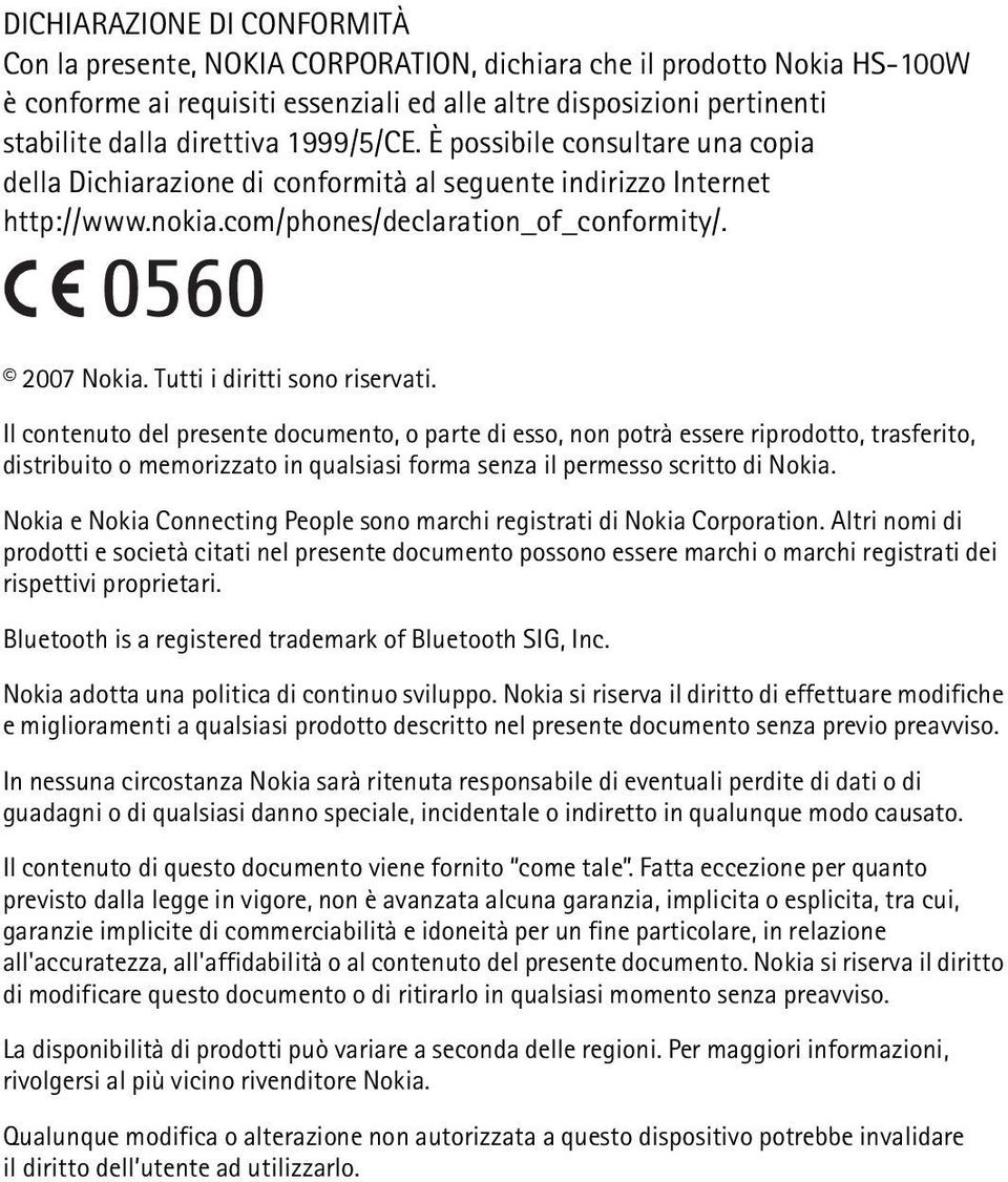 Tutti i diritti sono riservati.