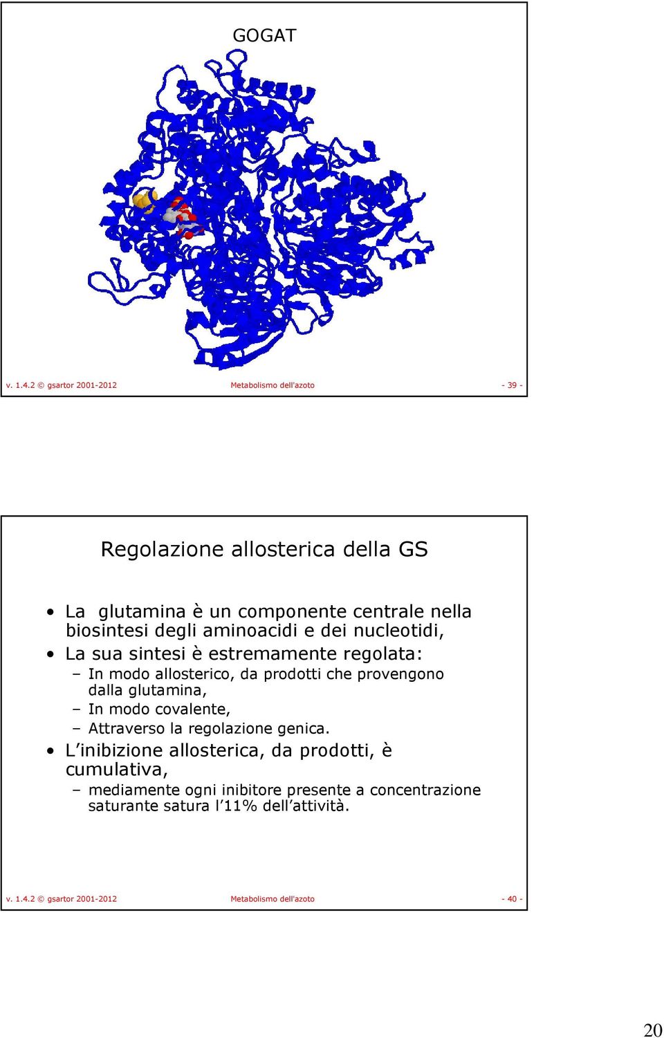 biosintesi degli aminoacidi e dei nucleotidi, La sua sintesi è estremamente regolata: In modo allosterico, da prodotti che provengono