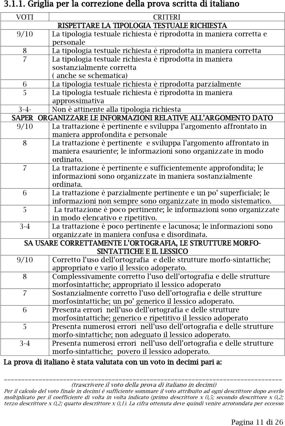 testuale richiesta è riprodotta parzialmente 5 La tipologia testuale richiesta è riprodotta in maniera approssimativa 3-4- Non è attinente alla tipologia richiesta SAPER ORGANIZZARE LE INFORMAZIONI