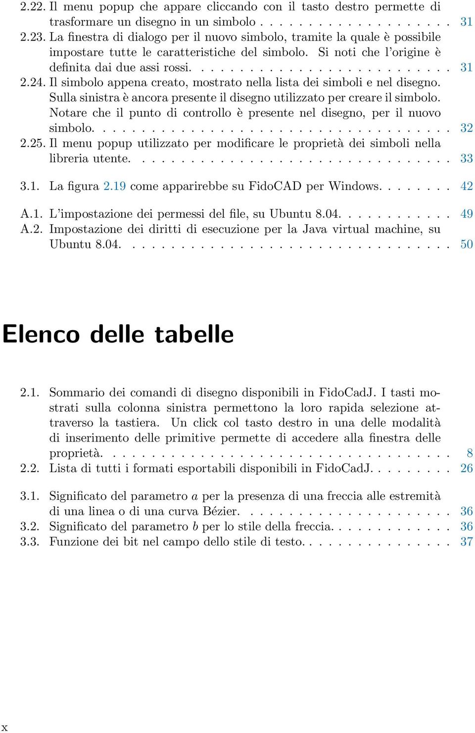 24. Il simbolo appena creato, mostrato nella lista dei simboli e nel disegno. Sulla sinistra è ancora presente il disegno utilizzato per creare il simbolo.