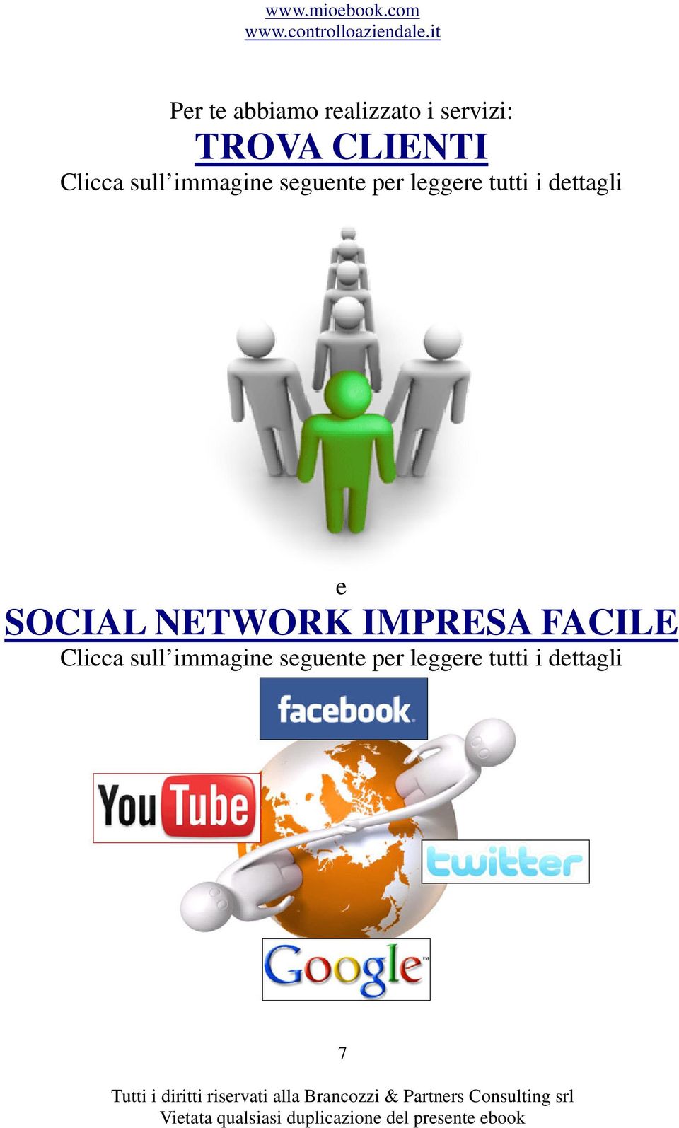 dettagli e SOCIAL NETWORK IMPRESA FACIL E 