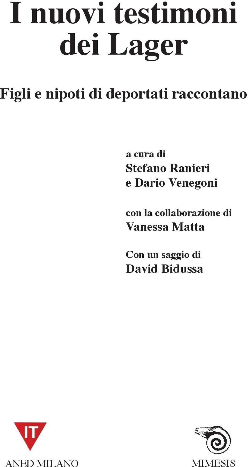 Dario Venegoni con la collaborazione di Vanessa