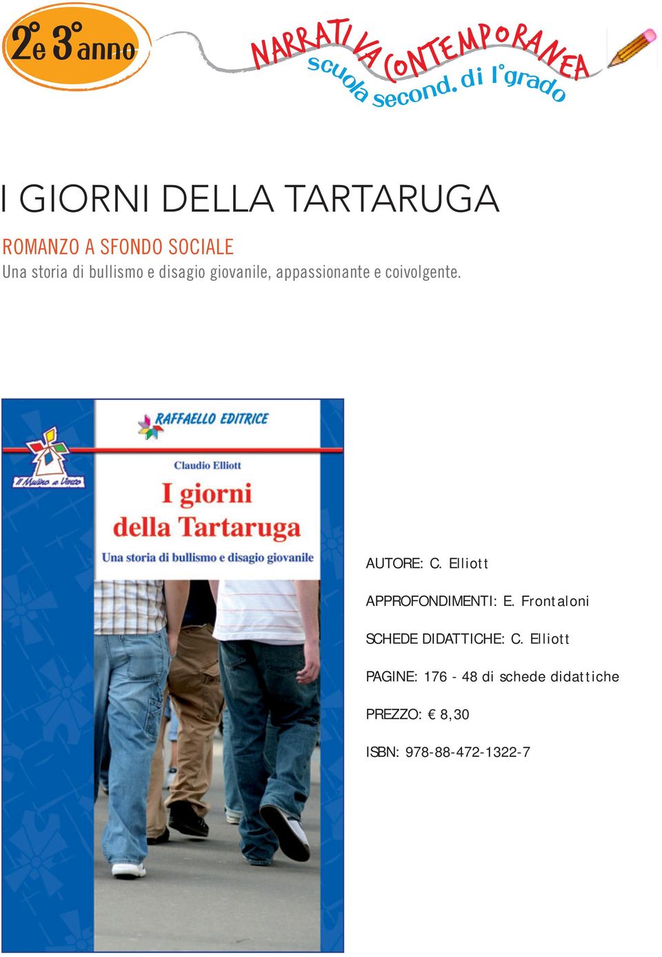 bullismo e disagio giovanile, appassionante e coivolgente. AUTORE: C.