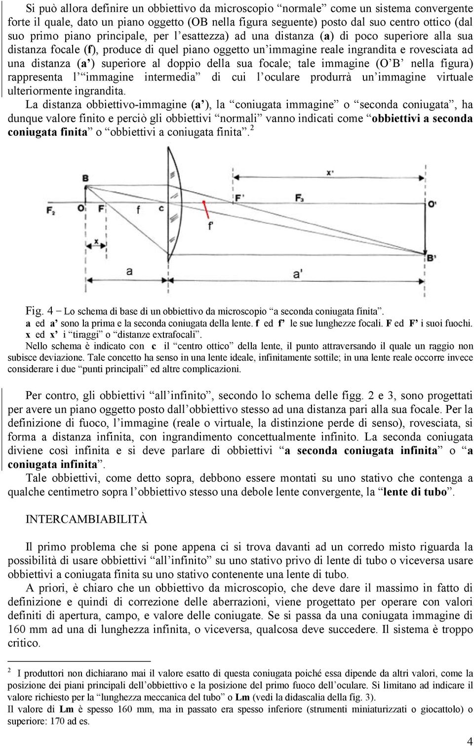 superiore al doppio della sua focale; tale immagine (O B nella figura) rappresenta l immagine intermedia di cui l oculare produrrà un immagine virtuale ulteriormente ingrandita.