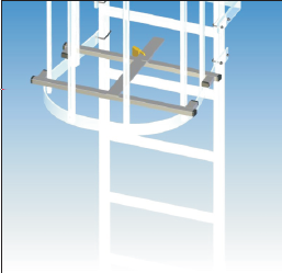 Scale 4047- Conmponenti e accessori Porta anti-intrusione - Porta in lamiera di alluminio liscia con cerniera apribile ad anta. - Telaio a rete anti-intrusione. - chiudibile con lucchetto.